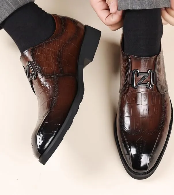 Men's Dress Shoes Fashion Business Slip-On Loafers Shoes Casual Wedding Summer Oxford Shoes for Men