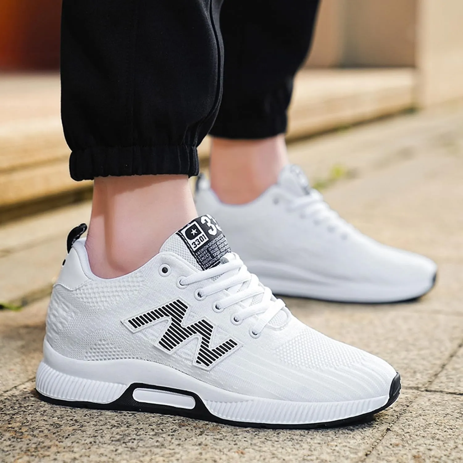 Mens Elevator Sneakers 2.36 Inchs Invisible Height Increasing Elevator Shoes Taller Lace up Hidden Heel Lift Shoes Trainers Fashion Sneakers