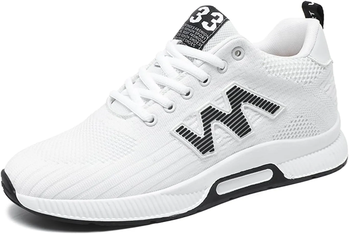 Mens Elevator Sneakers 2.36 Inchs Invisible Height Increasing Elevator Shoes Taller Lace up Hidden Heel Lift Shoes Trainers Fashion Sneakers