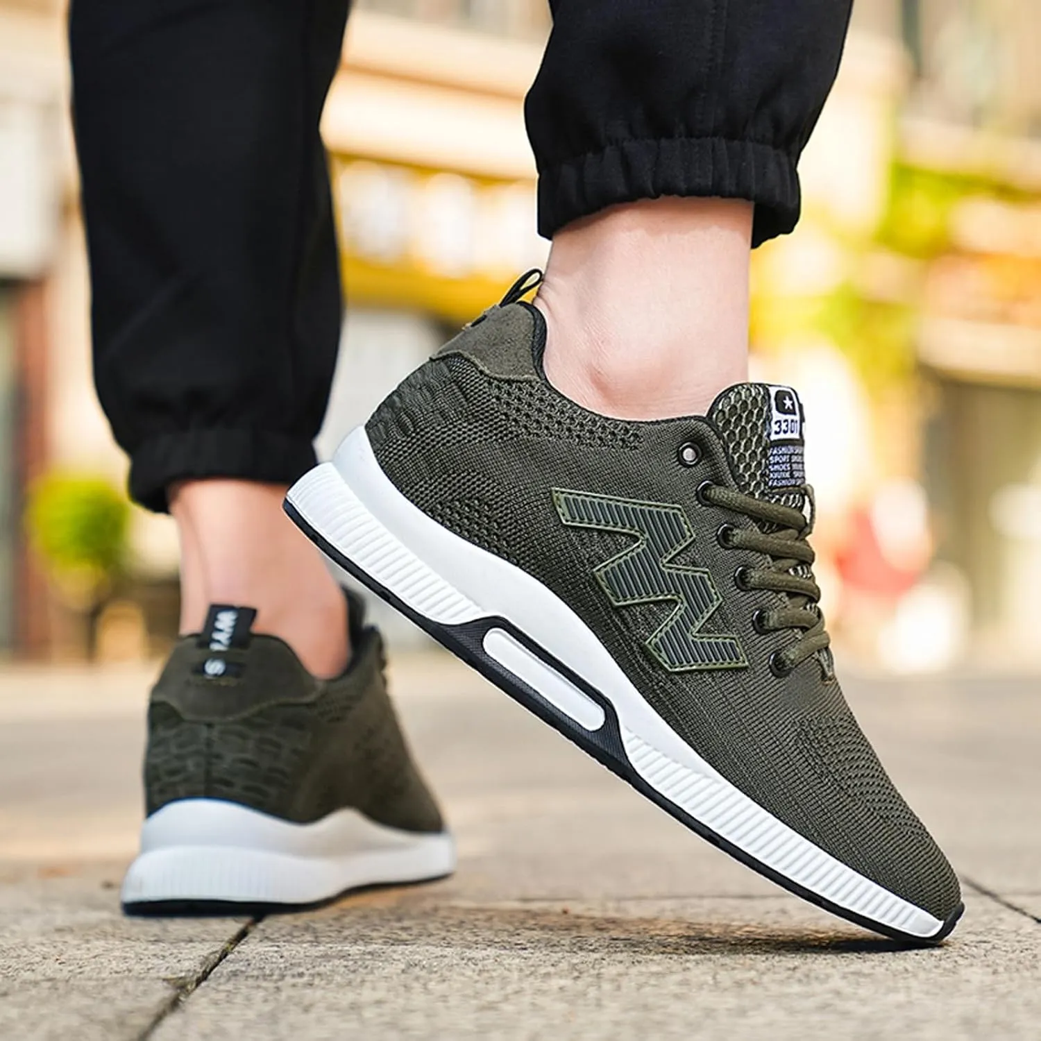 Mens Elevator Sneakers 2.36 Inchs Invisible Height Increasing Elevator Shoes Taller Lace up Hidden Heel Lift Shoes Trainers Fashion Sneakers