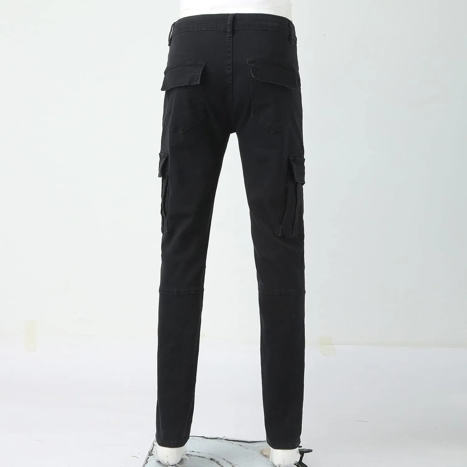 Men's Jeans Classic Relaxed Fit Cotton Jean Slim Fit Denim Jeans Mens Comfort Flex Waist 2-Way Stretch Denim Jeans for Men