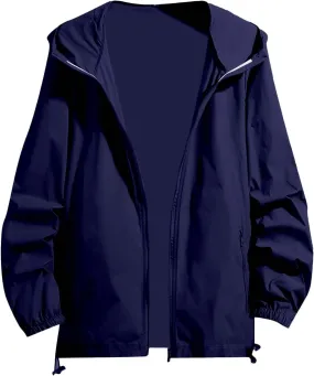 Men's Lightweight Fleece Bomber Jackets Light Track Jackets Casual Winter Windbreaker Outdoor Golf Fashion Coats