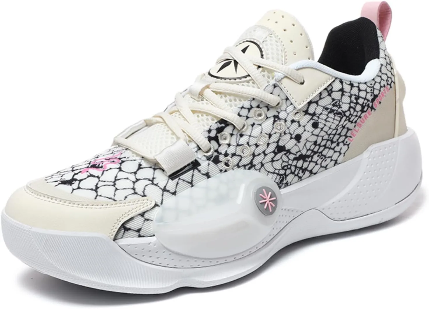 Men's Lightweight Mesh Platform Basketball Shoes Fashion High Top Non Slip Sport Sneakers for Walking Running Tennis Daily Driving
