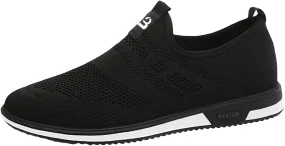 Mens Loafers & Slip-Ons Leisure Men's Shoes Breathable in Spring and Summer Casual Mesh Sports Shoes One Foot