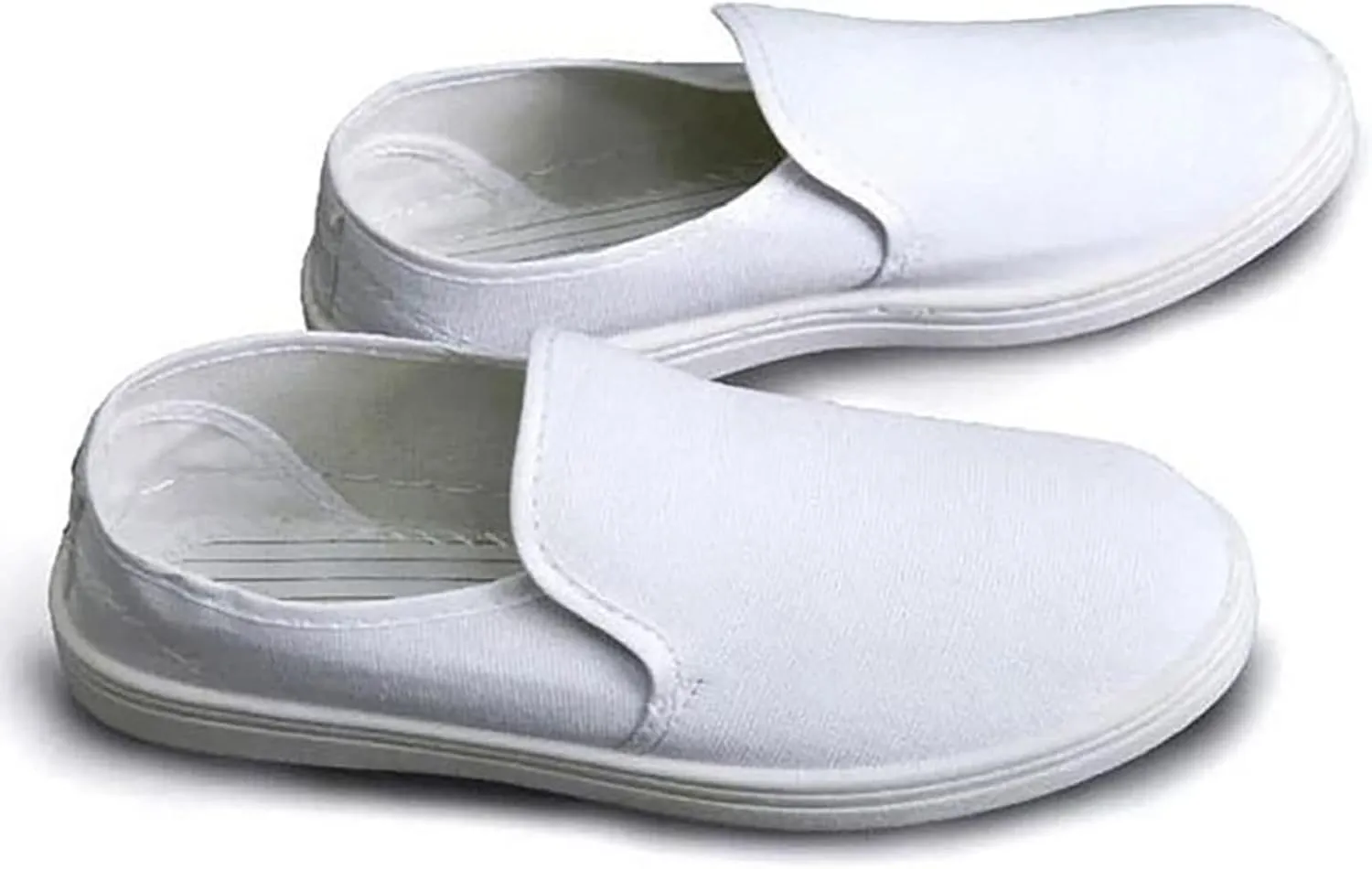 Mens Loafers & Slip-Ons Men's Breathable One Foot Pedal Lazy Shoes Korean Fashion Shoes Casual Canvas Shoes