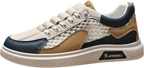 Mens Loafers & Slip-Ons Men's Summer Breathable Mesh Casual Shoes Fashion Hollow Soft Soled Sneakers