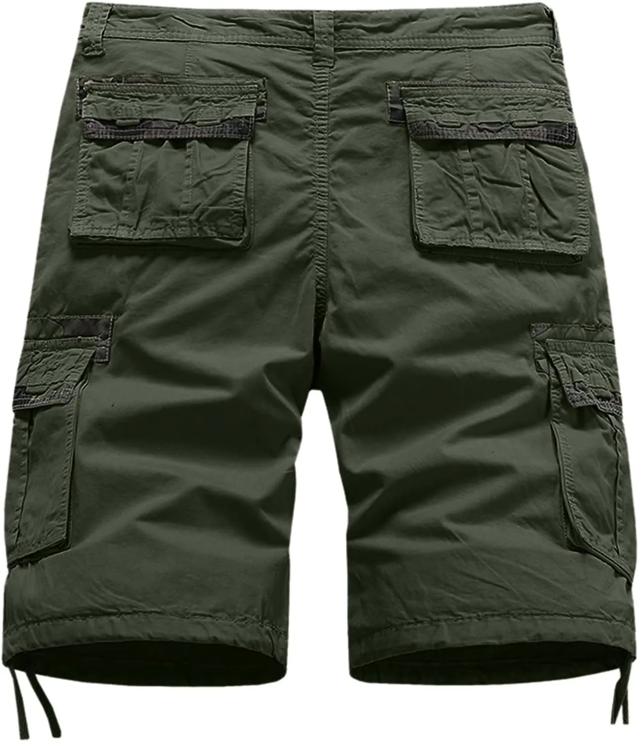 Mens Outdoor Casual Expandable Waist Lightweight Water Resistant Quick Dry Fishing Hiking Shorts Cargo Stretch Short Shorts