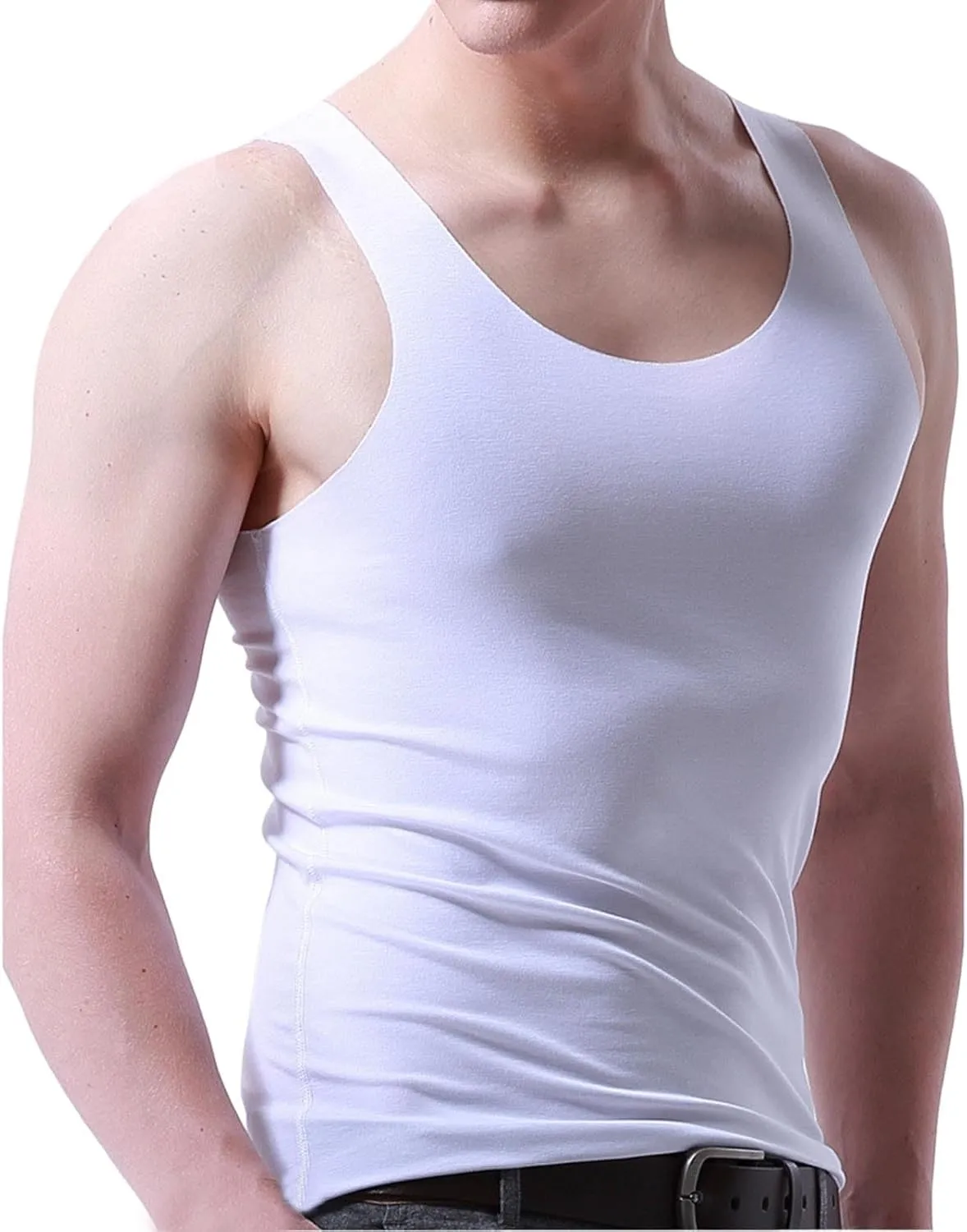 Men's Quick Dry Workout Tank Tops Breathable Gym Sleeveless Muscle Shirts for Active Men Summer Beach Bodybuilding