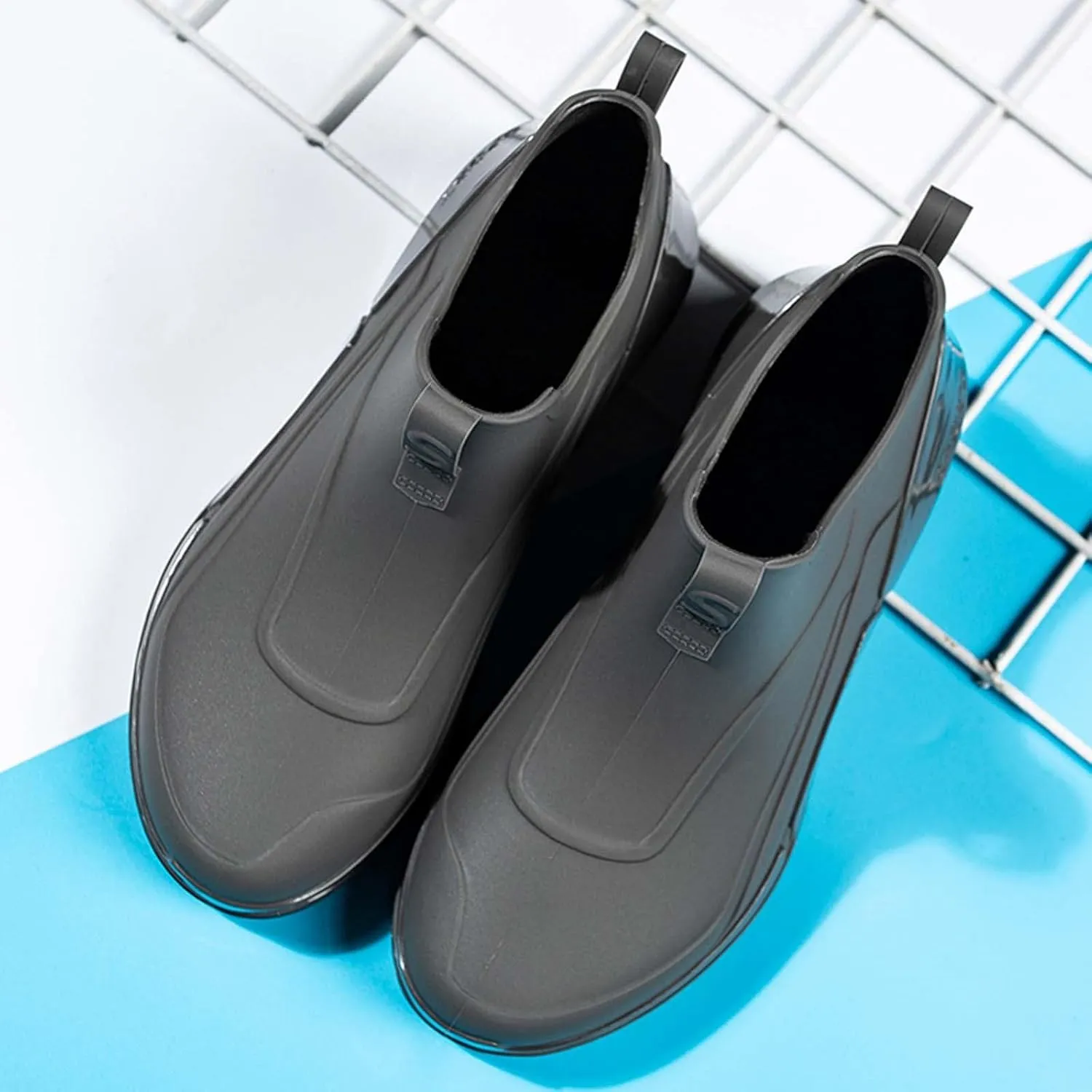 Men's Rain Shoes Non Slip Outdoor Comfortable Lightweight Casual Sneakers for Walking Travel Hiking
