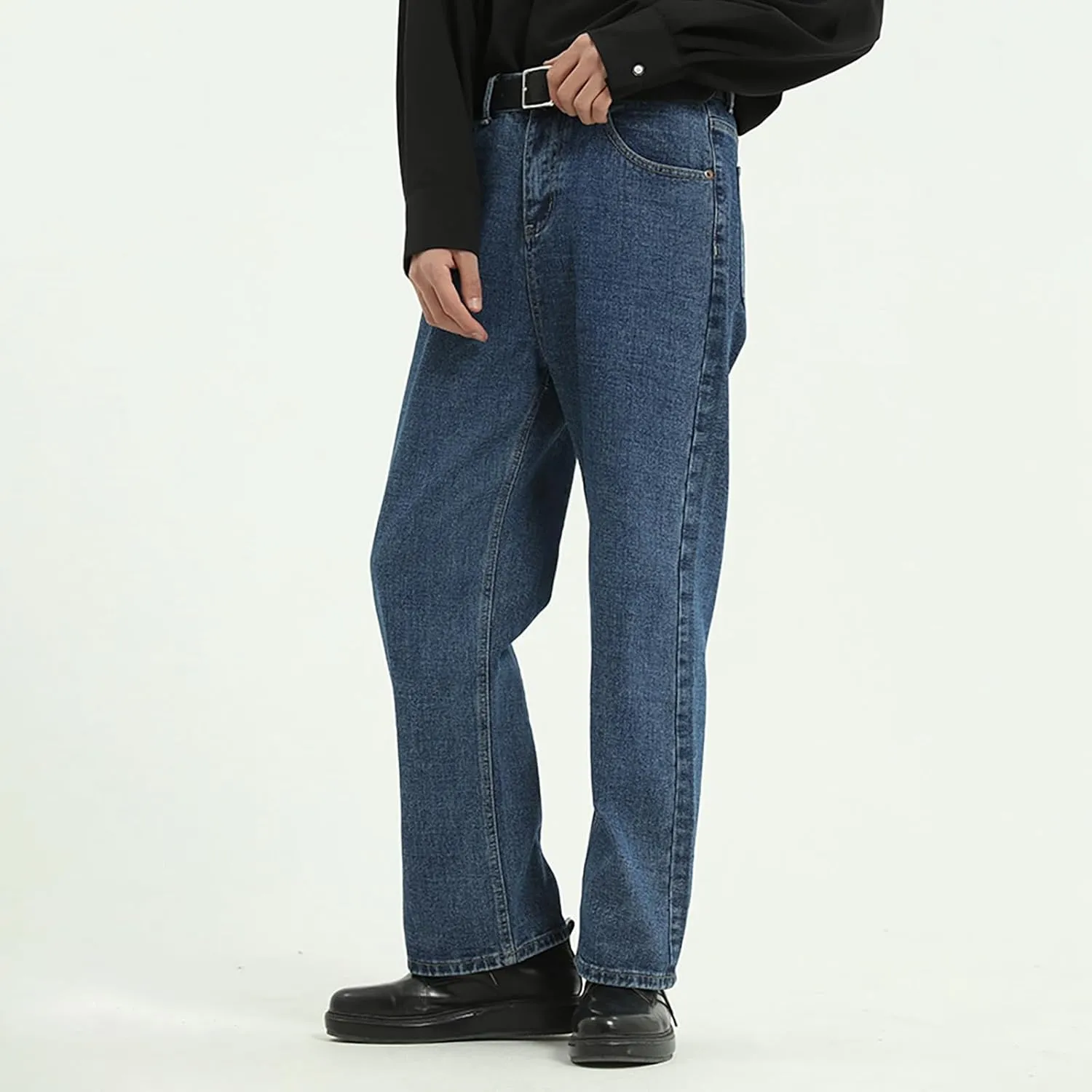 Men's Relaxed Fit Jeans Straight Leg Stretch Comfort Denim Jeans for Men Jean's for Men
