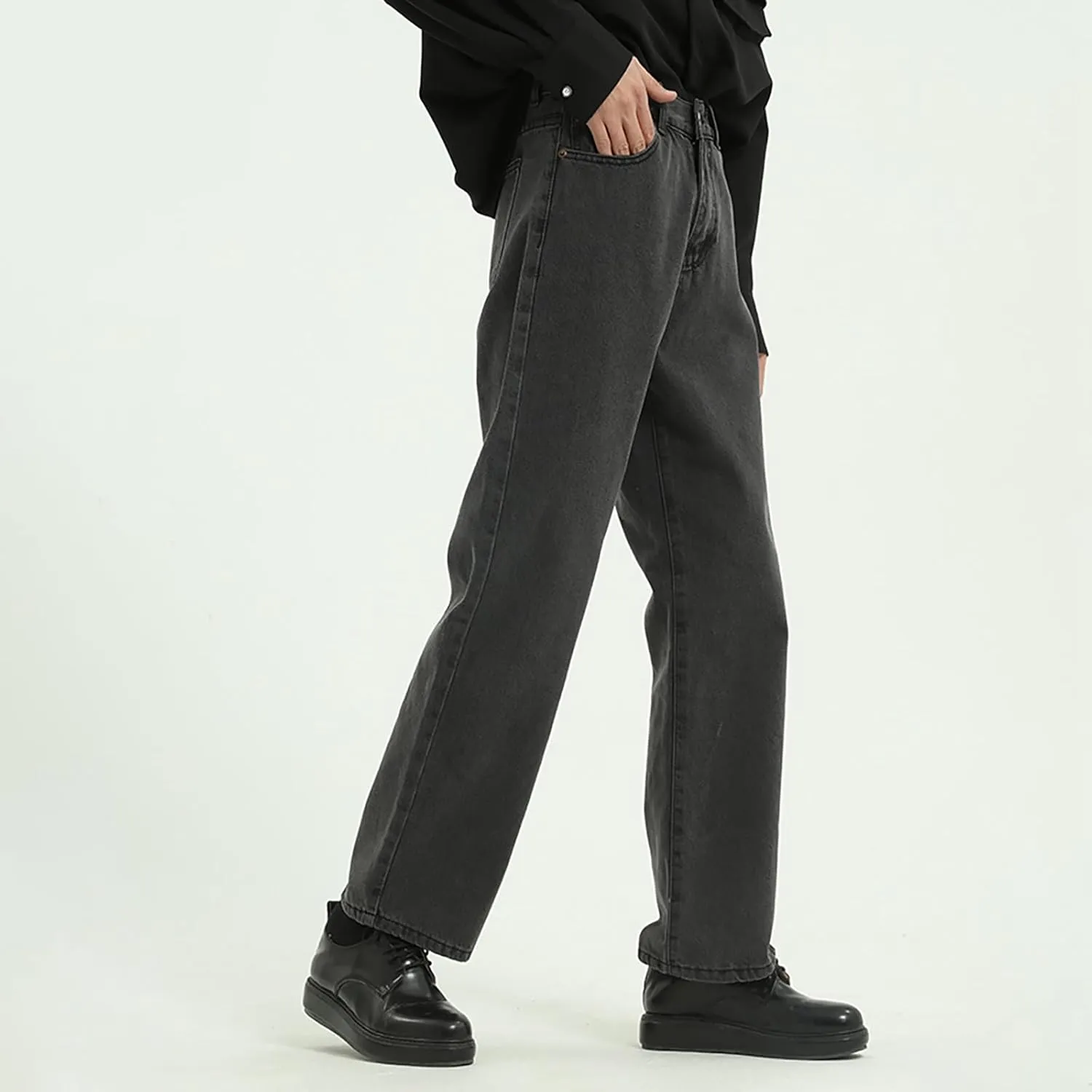 Men's Relaxed Fit Jeans Straight Leg Stretch Comfort Denim Jeans for Men Jean's for Men