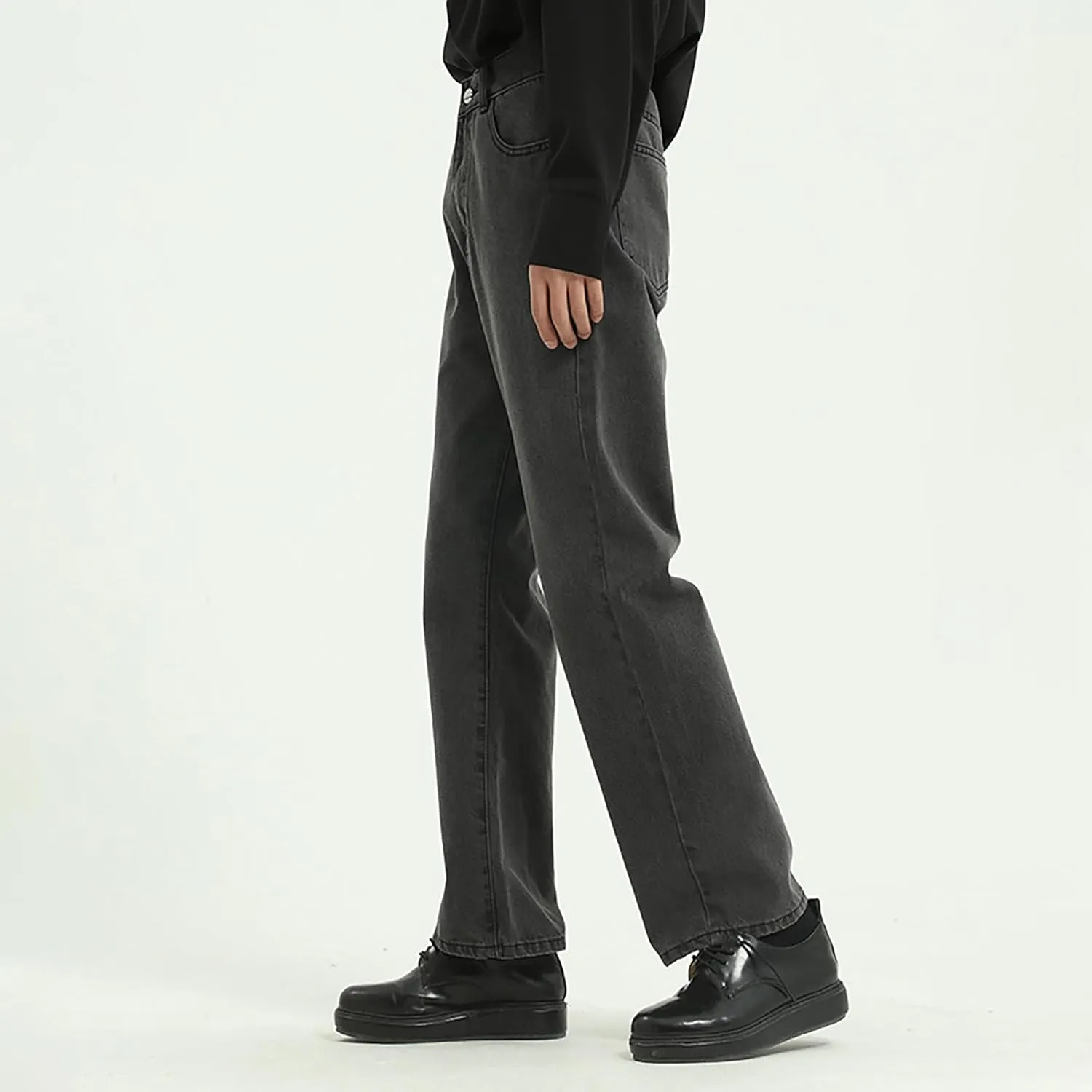 Men's Relaxed Fit Jeans Straight Leg Stretch Comfort Denim Jeans for Men Jean's for Men