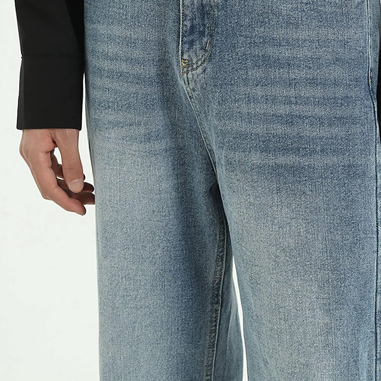 Men's Relaxed Fit Jeans Straight Leg Stretch Comfort Denim Jeans for Men Jean's for Men