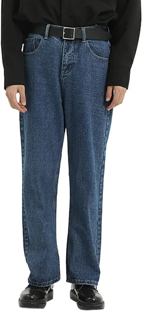 Men's Relaxed Fit Jeans Straight Leg Stretch Comfort Denim Jeans for Men Jean's for Men