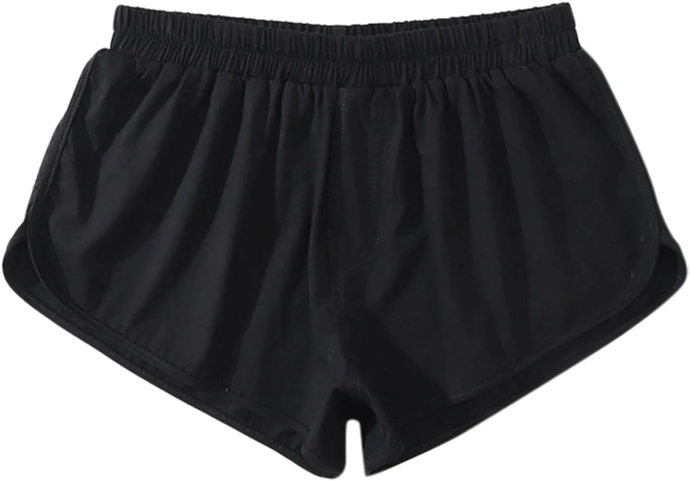 Men's Stretch Elastic Wide Band Boxer Brief Underwear Hot Ultra Lightweight Short Leg Comfortable Underwear for Men