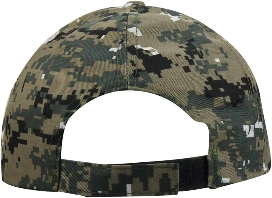 Mens Summer Camo Army Military Peaked Golf Runner Long Brim Sun Baseball Cap Hat