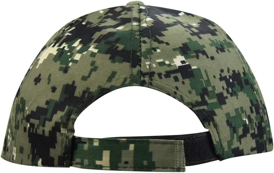 Mens Summer Camo Army Military Peaked Golf Runner Long Brim Sun Baseball Cap Hat