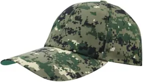 Mens Summer Camo Army Military Peaked Golf Runner Long Brim Sun Baseball Cap Hat