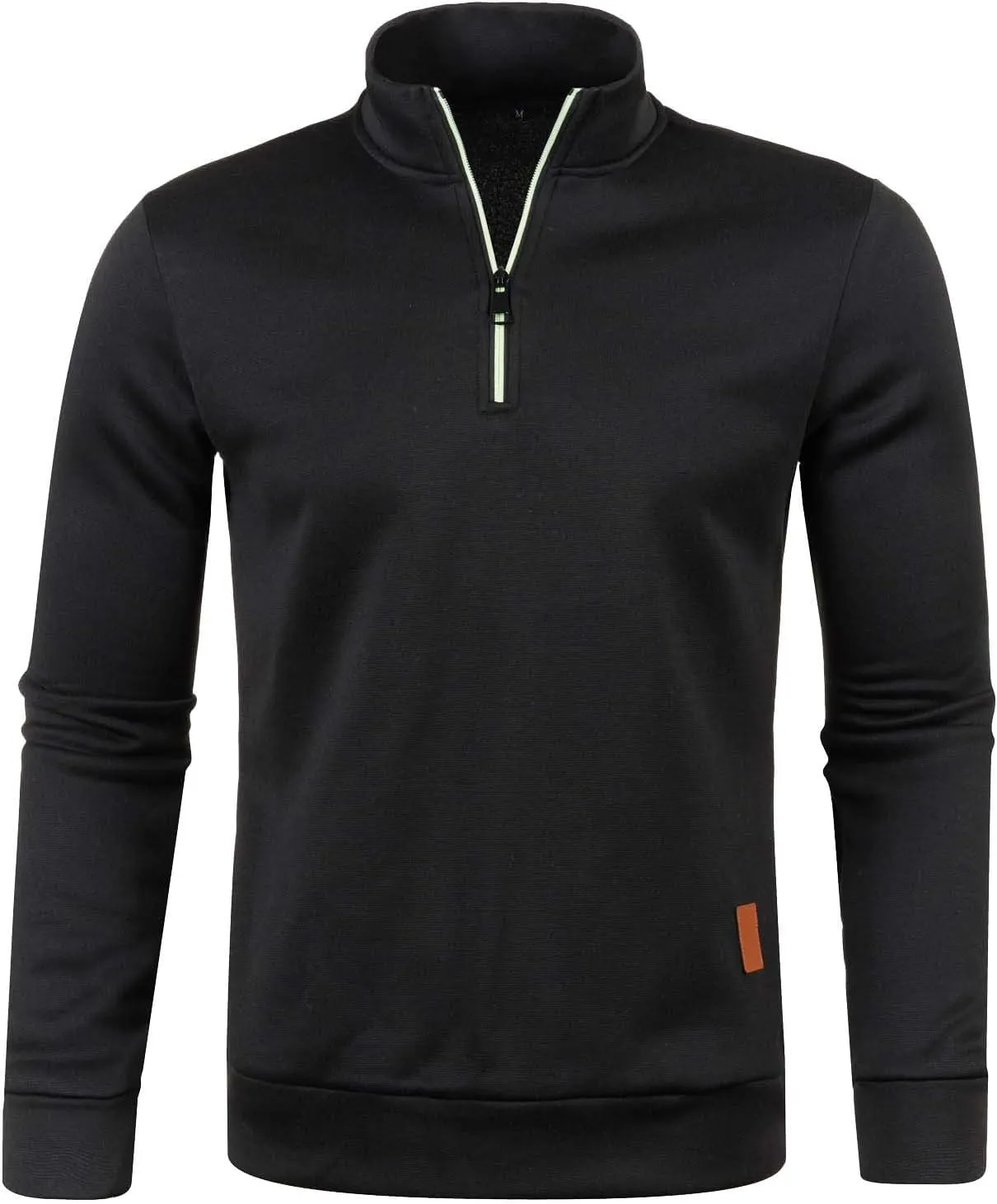 Mens Sweatshirts Mock Neck Full Zip Sweatshirts Athletic Jogging Sweatshirts Winter Jackets Coat Sweater Hoodie Pullover