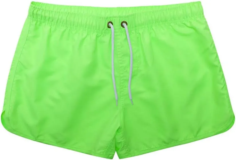Mens Swim Trunks Shorts Casual Lightweight Drawstring Short Swim Trunks for Men Bathing Suit Boardshorts Mens Boys