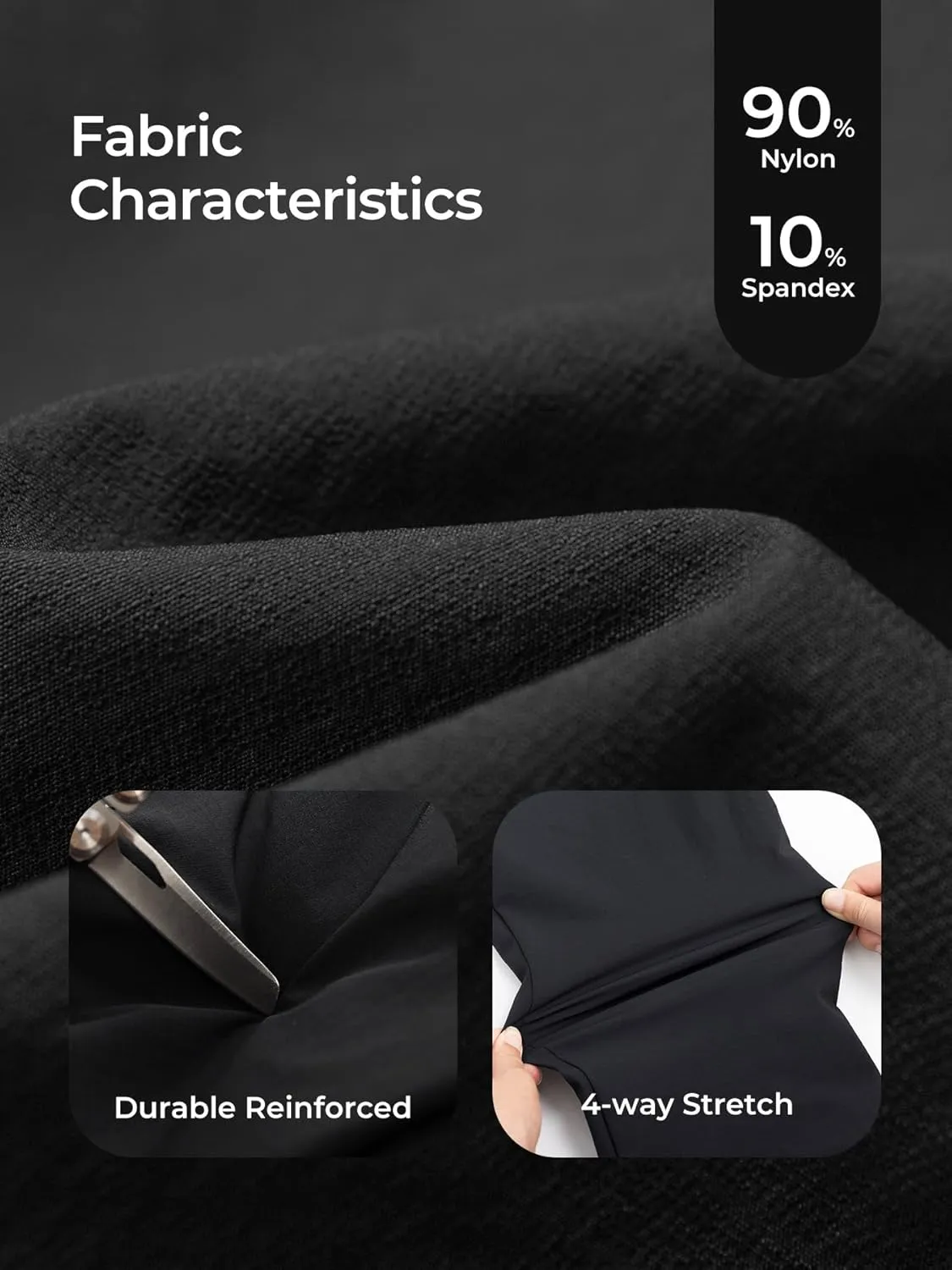Men's Tactical Cargo Pants Stretch Waterproof Durable Multi-Pocket Lightweight for EDC Work Hiking Climbing Outdoor