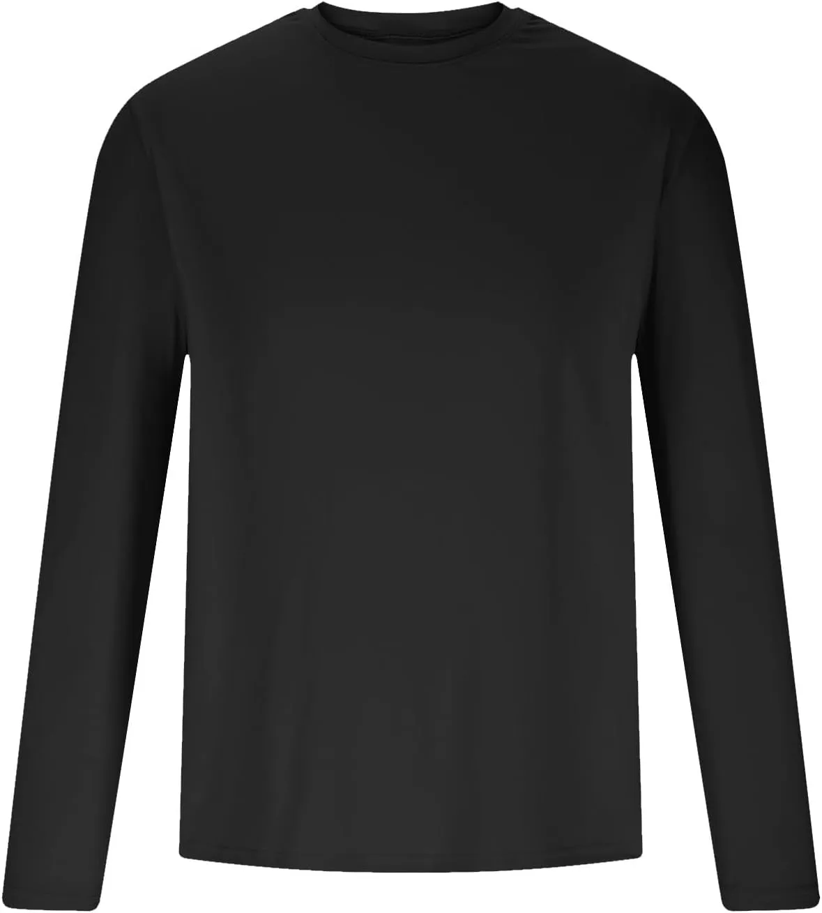 Mens UPF 50  UV Sun Protection Shirts Outdoor Long Sleeve SPF Rash Guard T-Shirt Cool Quick Dry Athletic Workout Tops