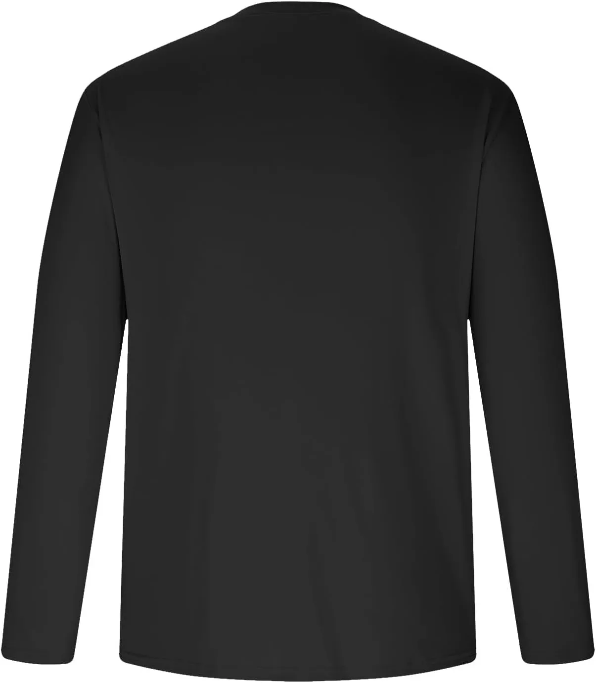 Mens UPF 50  UV Sun Protection Shirts Outdoor Long Sleeve SPF Rash Guard T-Shirt Cool Quick Dry Athletic Workout Tops