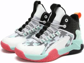 Mesh Breathable Lace Sneakers for Kids Childrens Teen Running Athletic Sport Shoes Outdoor Non Slip Lightweight Shoes