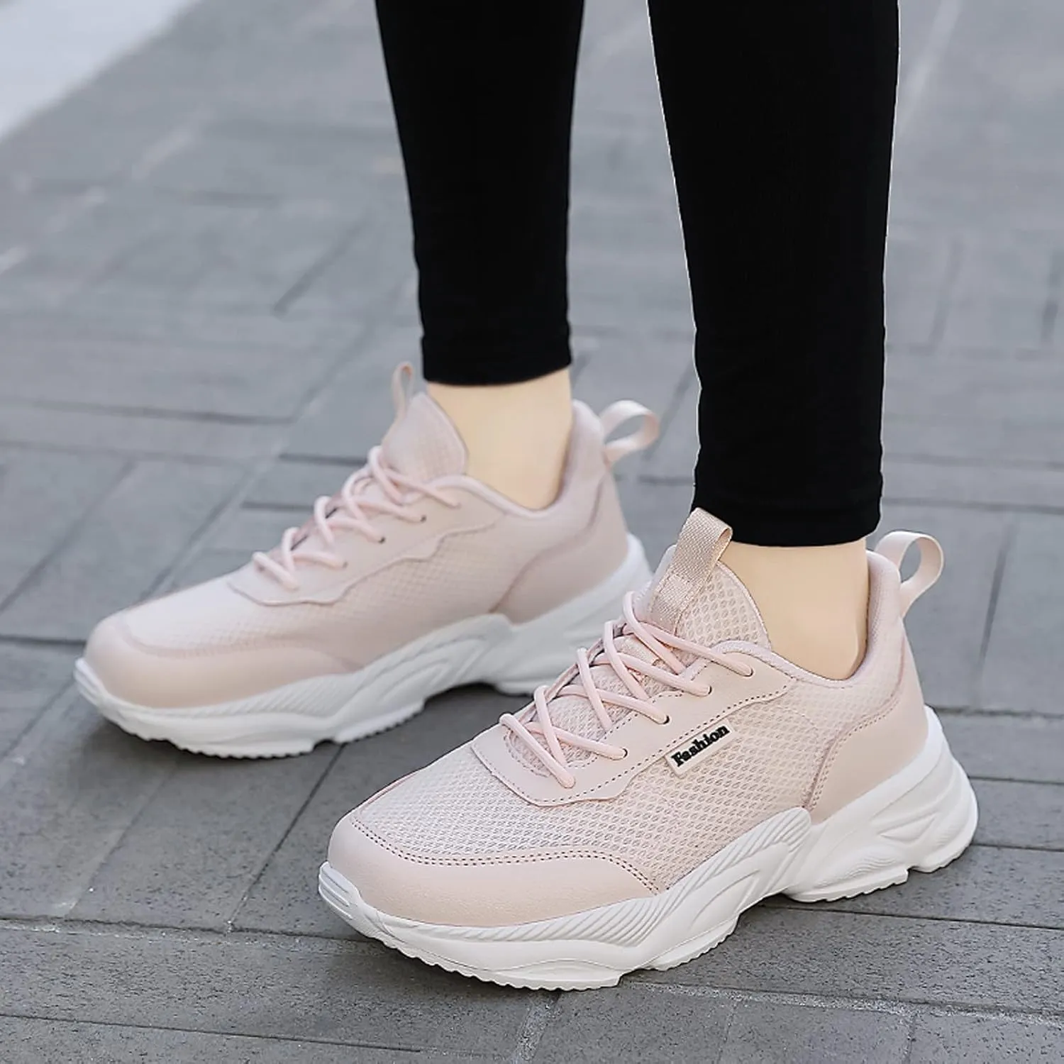 Orthopedic Walking Shoes for Swollen Feet Women Slip On Sneakers with Arch Support Comfortable Casual Loafers Plantar Fasciitis Foot Pain Relief