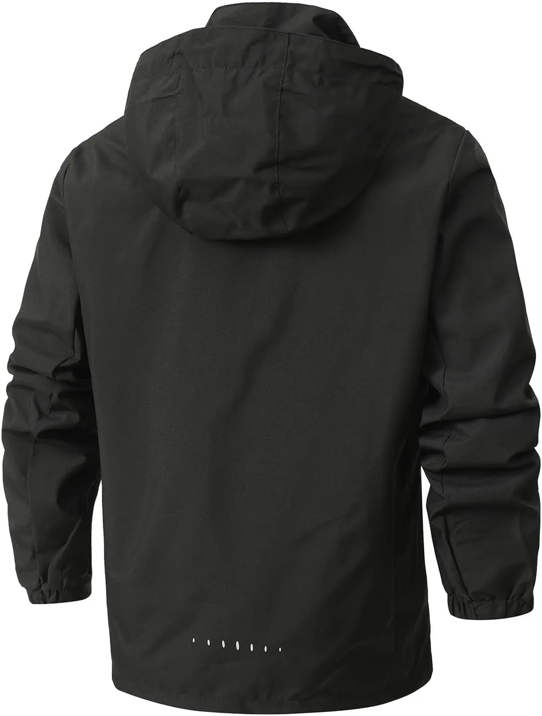 Rain Jacket for Men, Mens Waterproof Softshell Jacket Windbreaker Lightweight Outdoor Rain Coat Windbreaker with Hood