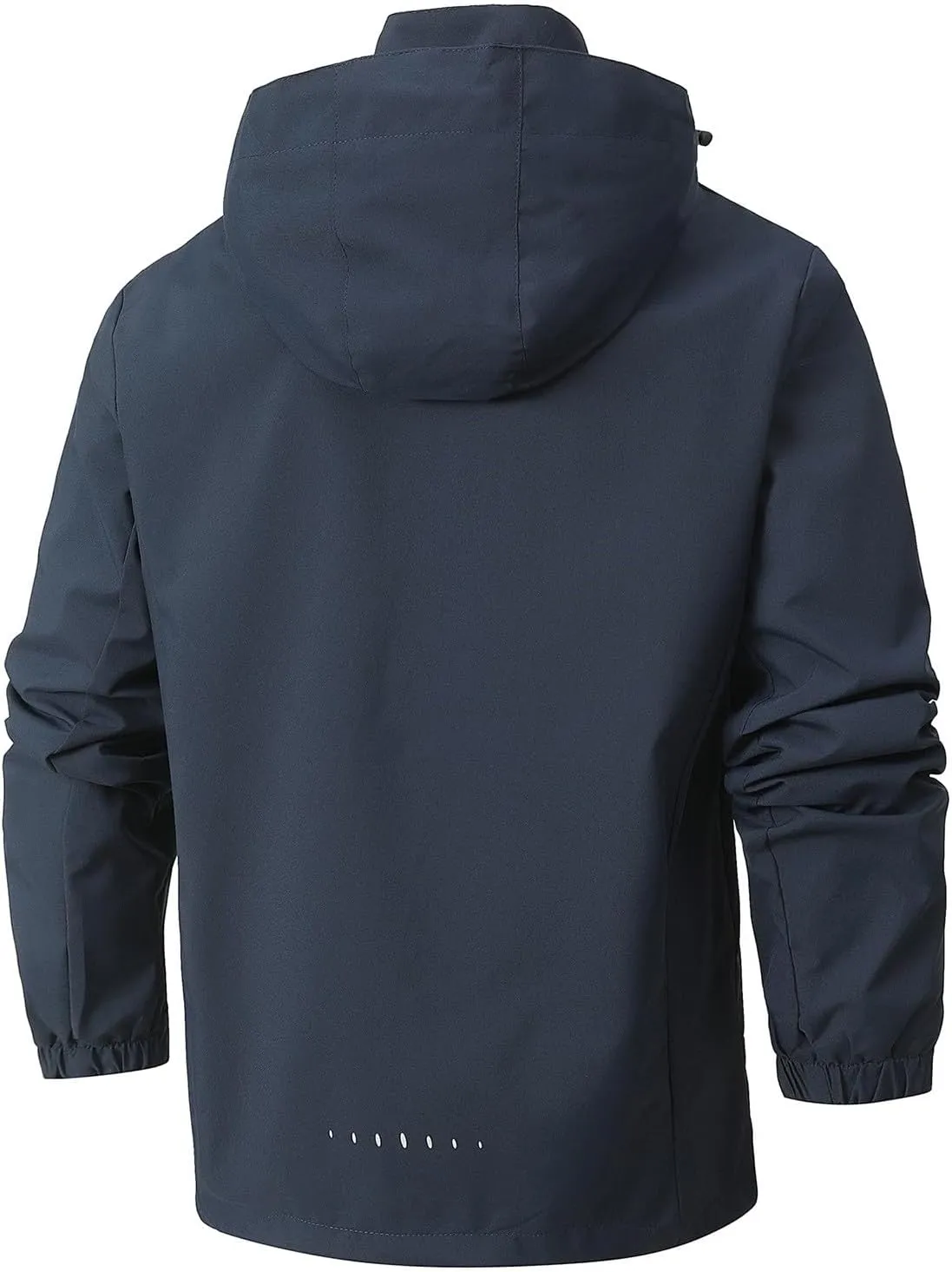 Rain Jacket for Men, Mens Waterproof Softshell Jacket Windbreaker Lightweight Outdoor Rain Coat Windbreaker with Hood