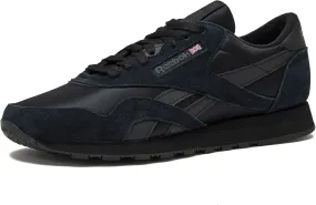 Reebok Mens Classic Cushioned Footbed Faux Leather Running & Training Shoes