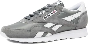 Reebok Mens Classic Cushioned Footbed Faux Leather Running & Training Shoes