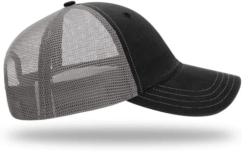 Richardson 111 & 111P Garment-Washed Relaxed Fit Adjustable Snapback Trucker Cap | OSFM | Bulk Pack Available