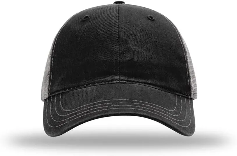 Richardson 111 & 111P Garment-Washed Relaxed Fit Adjustable Snapback Trucker Cap | OSFM | Bulk Pack Available