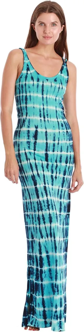 Riviera Sun Tie Dye Spaghetti Strap Maxi Dress