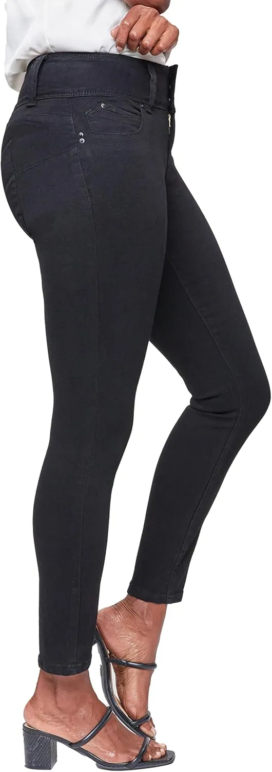 Royalty For Me Womens YMI Jeans Women's Sustainable Wannabettabutt Skinny Jeans
