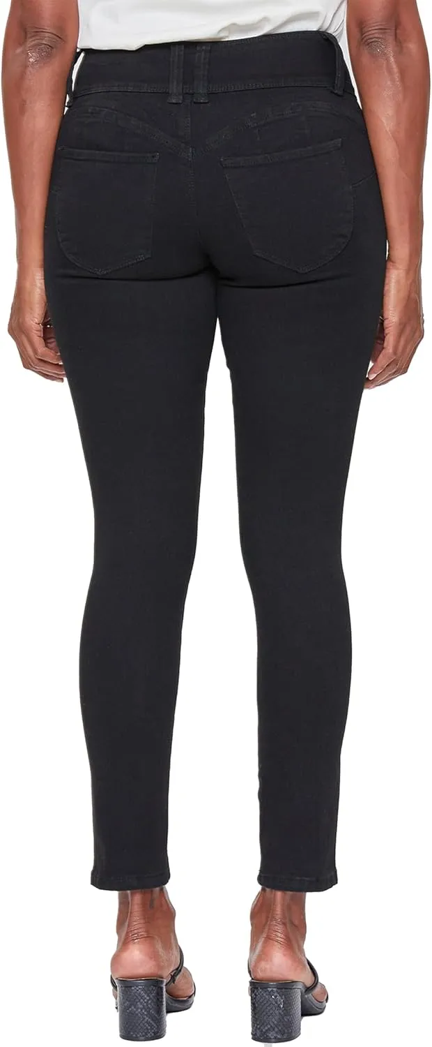 Royalty For Me Womens YMI Jeans Women's Sustainable Wannabettabutt Skinny Jeans
