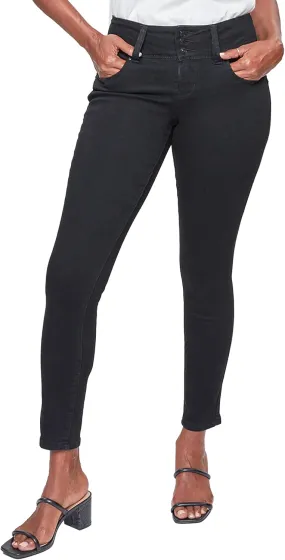 Royalty For Me Womens YMI Jeans Women's Sustainable Wannabettabutt Skinny Jeans