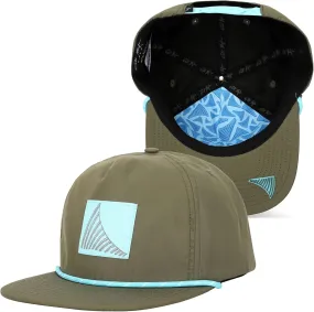 Salt Mafia Hats for Men - Waterproof Hats for Men, Poly-Flat Brim Surfer Hat