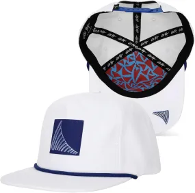 Salt Mafia Hats for Men - Waterproof Hats for Men, Poly-Flat Brim Surfer Hat