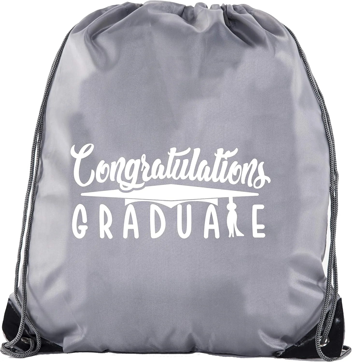 Senior Graduation Drawstring Backpacks Personalized Party Favor Cinch Bags - Congratulation