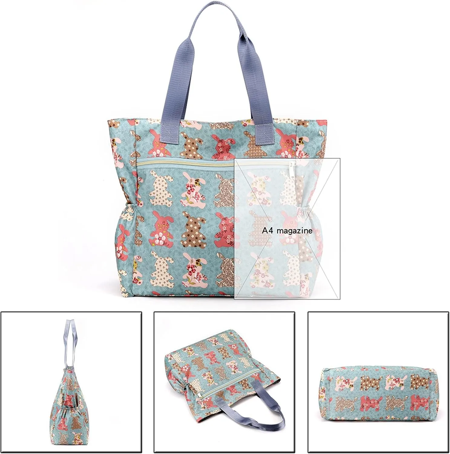 Shoulder Bag for Women Tote Bag For Women Large Lightweight Nylon Shoulder Handbags And Travel Work Purse