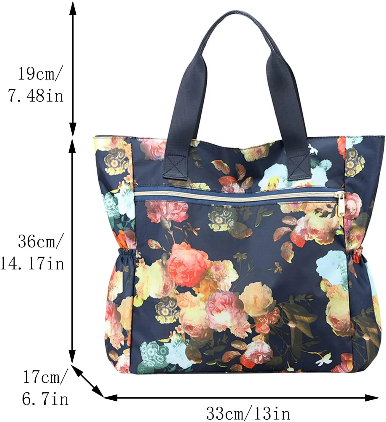 Shoulder Bag for Women Tote Bag For Women Large Lightweight Nylon Shoulder Handbags And Travel Work Purse