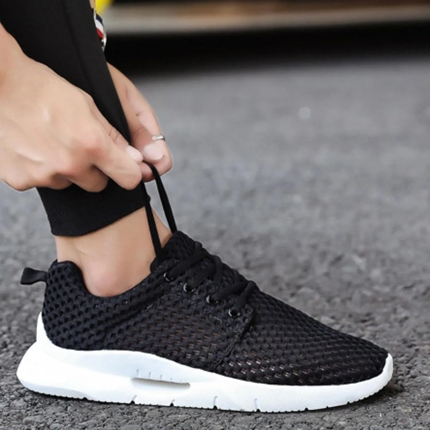 Slip On Mens Loafers & Slip-Ons Men's Breathable Comfortable Soft Sole Sneakers Men's Slip On Shoes