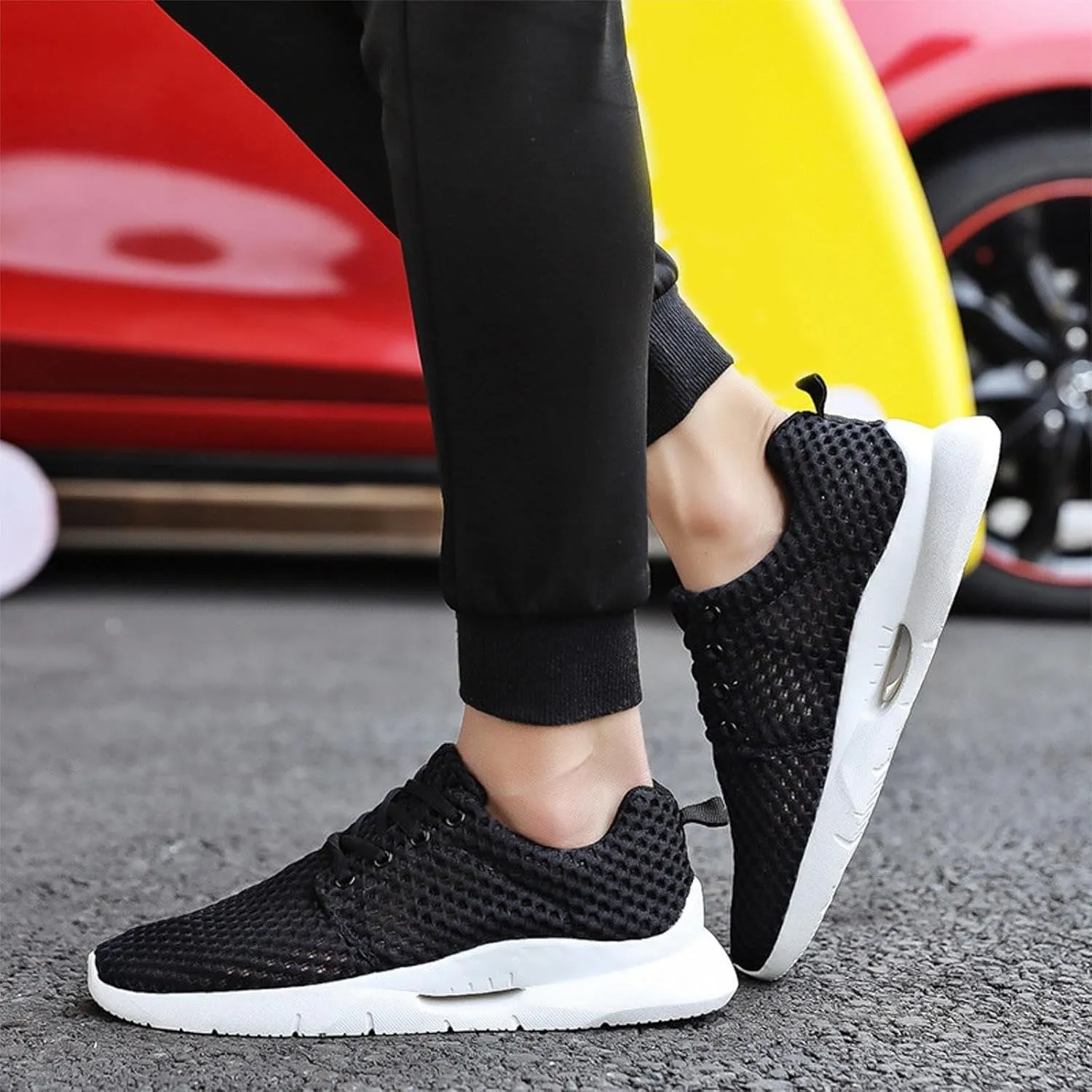 Slip On Mens Loafers & Slip-Ons Men's Breathable Comfortable Soft Sole Sneakers Men's Slip On Shoes