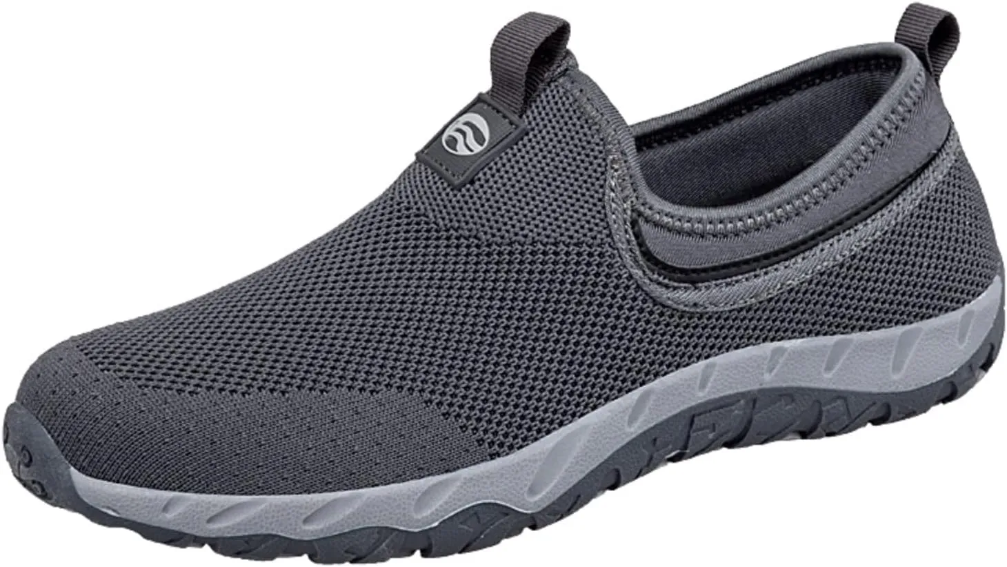 Slip on Walking Shoes Men Comfortable Memory Foam Breathable Fashion Sneakers Non Slip Arch Support Cushioning Athletic Running Shoes