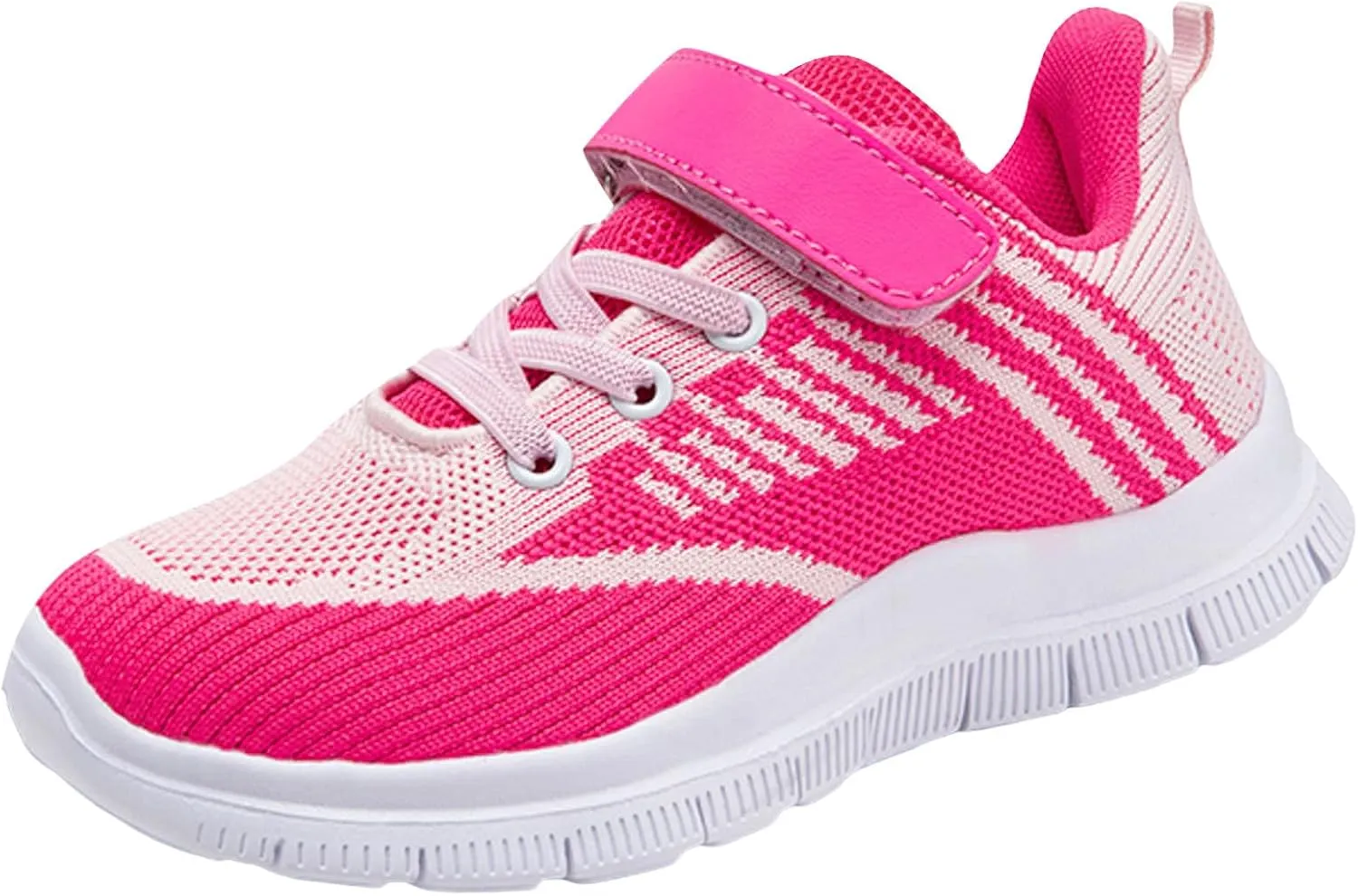 Sneakers for Girls Running Shoes for Girls Tennis Shoes Toddler Flat Thick Bottom Lightweight Non Slip Sport Athletic Shoes