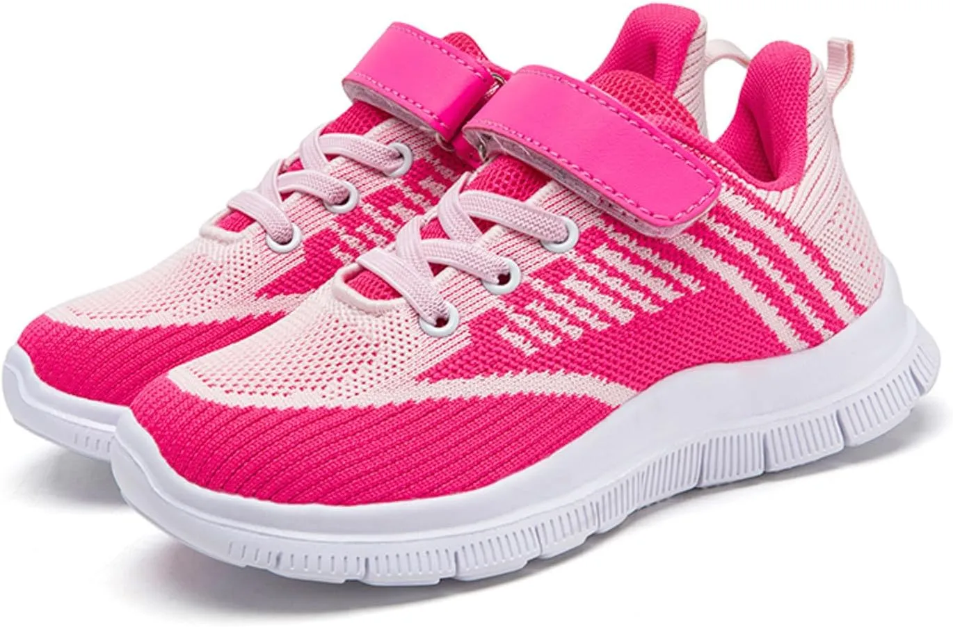 Sneakers for Girls Running Shoes for Girls Tennis Shoes Toddler Flat Thick Bottom Lightweight Non Slip Sport Athletic Shoes