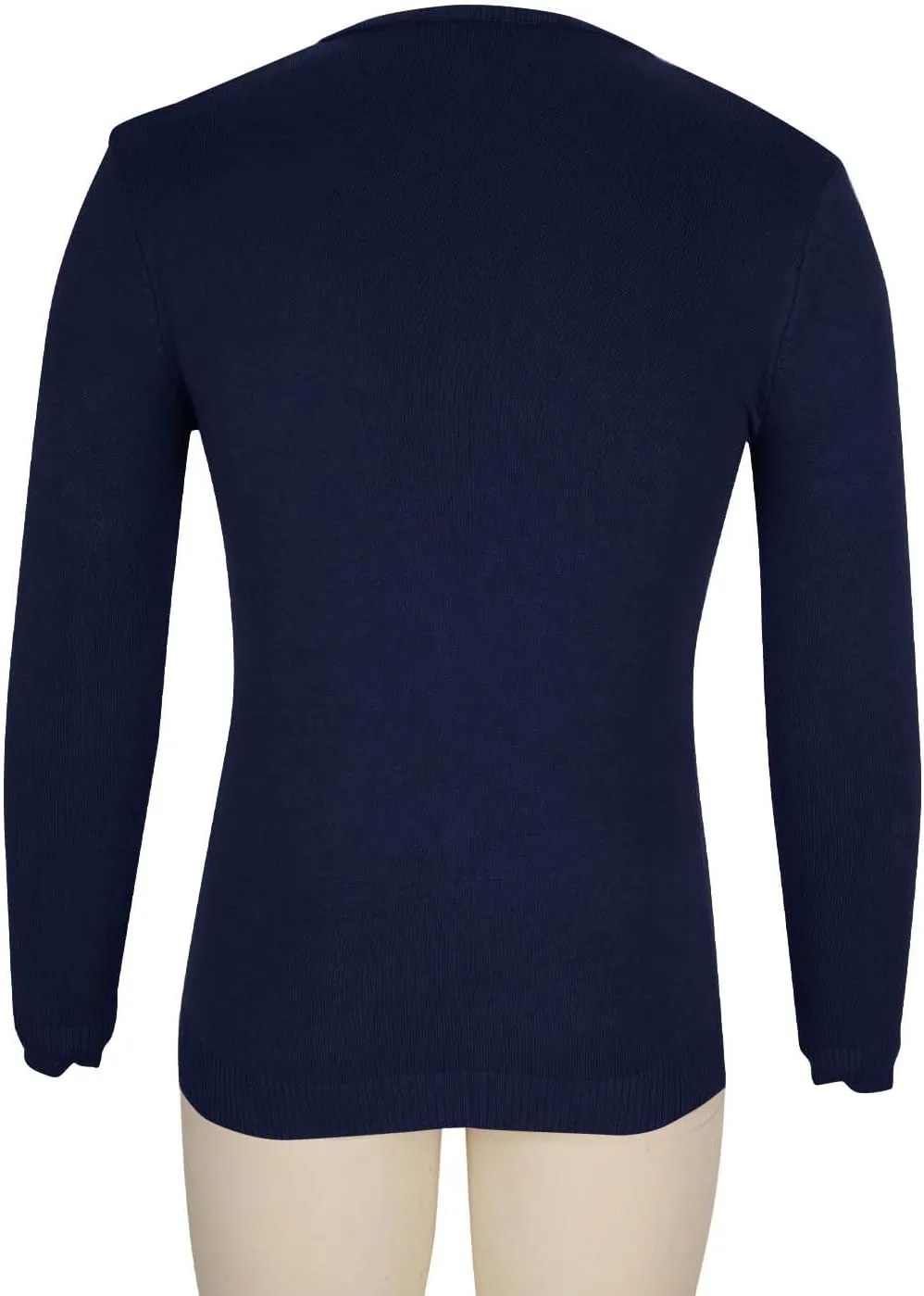 Soft Cozy Sweaters for Men V Neck Long Sleeve Pullover Sweater Slim Fit Dress Sweater Lightweight Knitted Sweaters